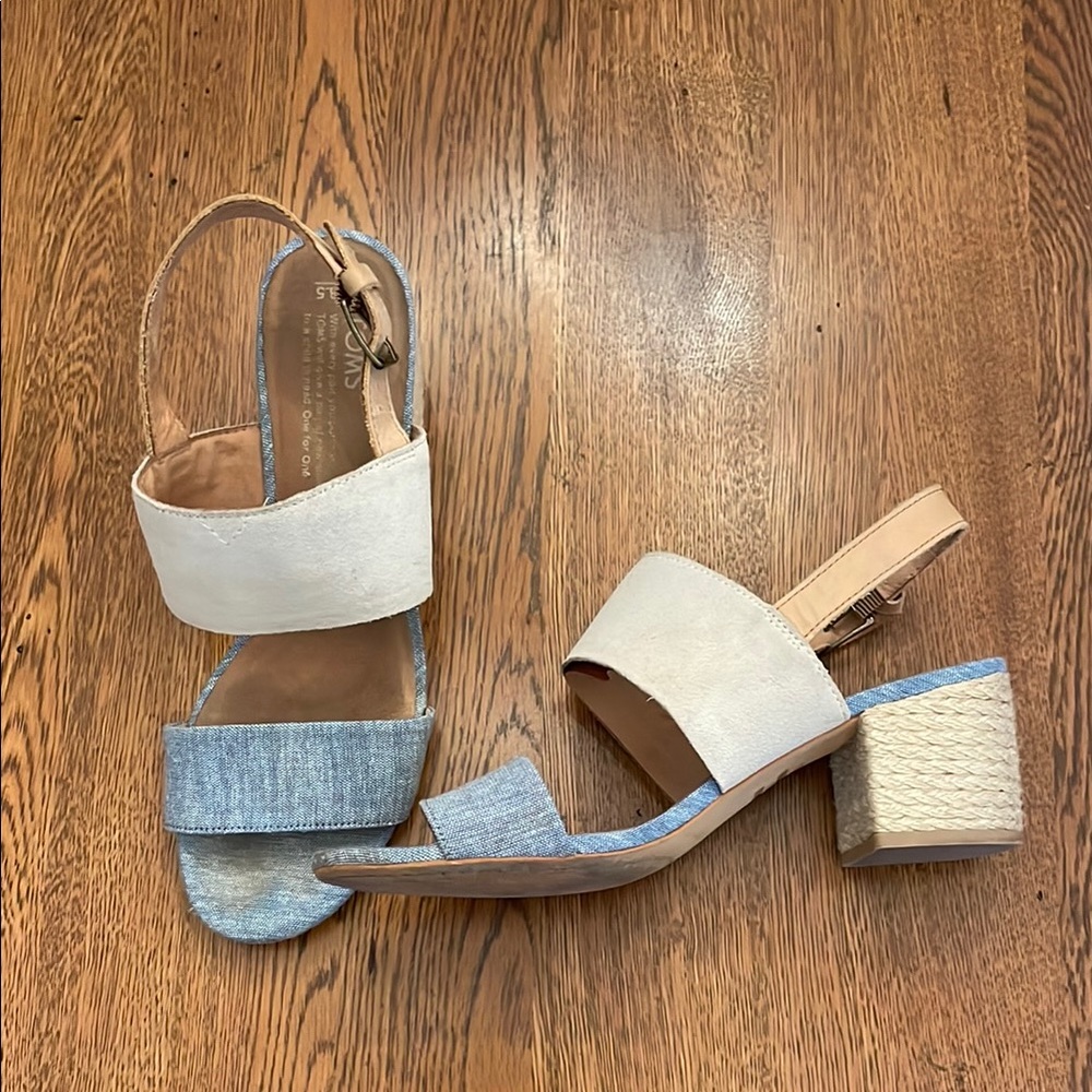 Women's Two-Tone Sandals